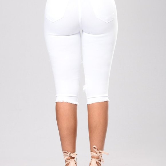 Scheming Shorts - White - Picture 2 of 3